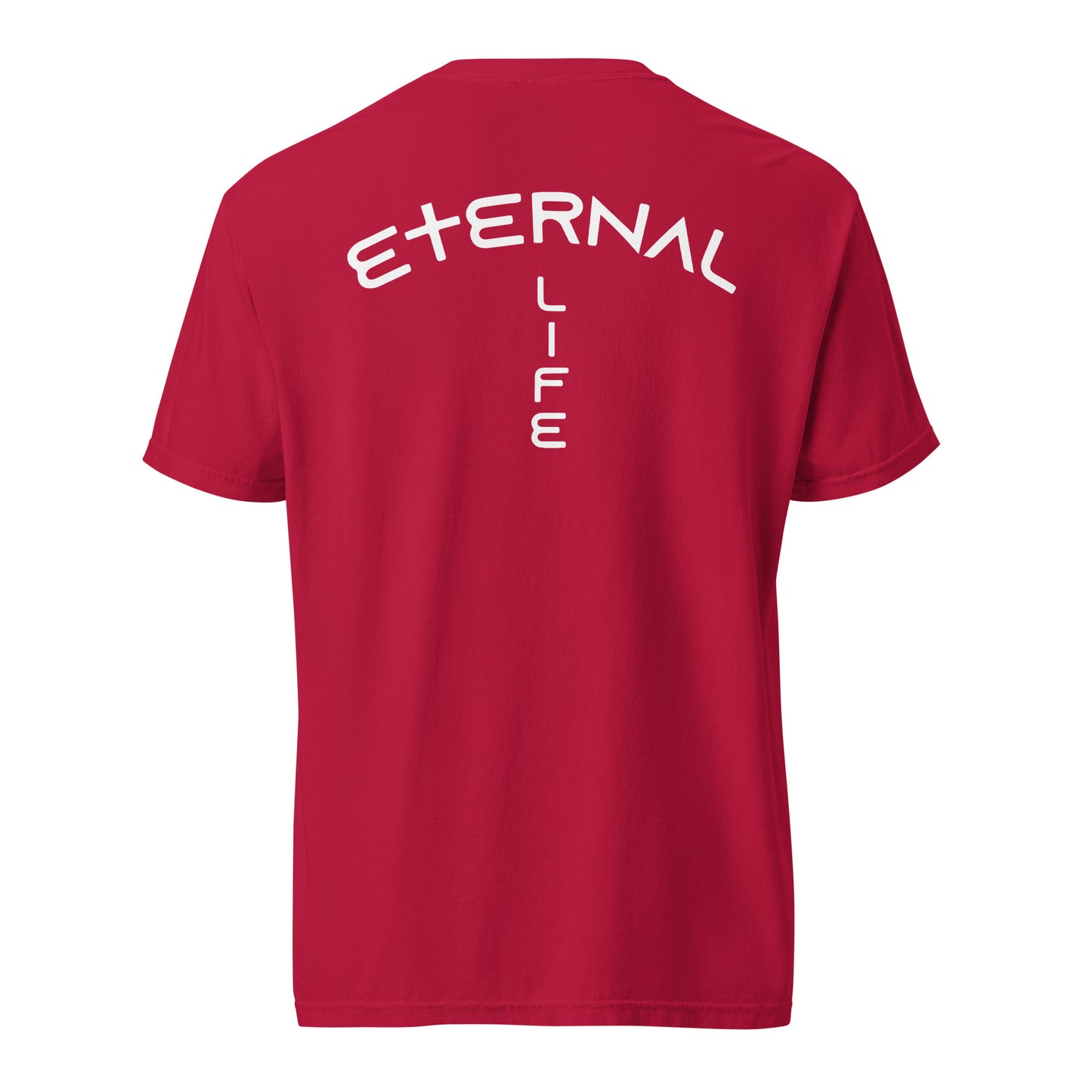 Eternal Life Heavyweight T-shirt (White)