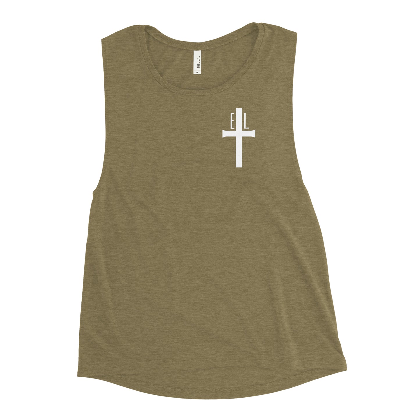 Ladies’ Muscle Tank (White)