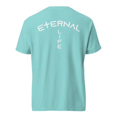 Eternal Life Heavyweight T-shirt (White)