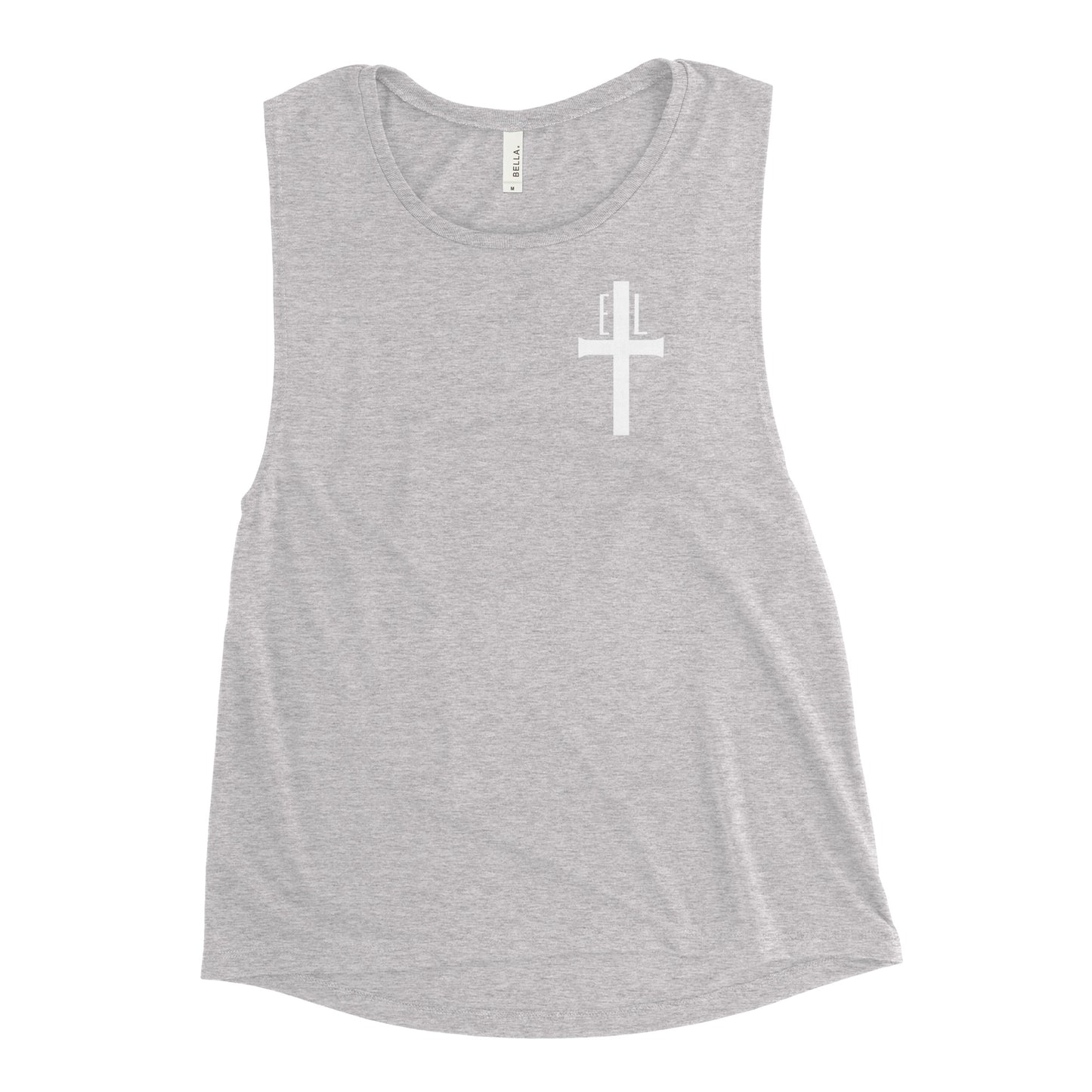 Ladies’ Muscle Tank (White)